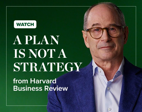 Roger-Martin-HBR-Video Watch "A Plan is Not a Strategy" from Harvard Business Review